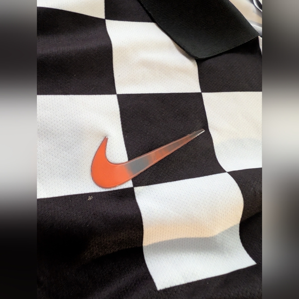 Nike x Off-White Mercurial NRG X Football Jersey 'Black Total Orange', Size XL - Picture 3 of 6